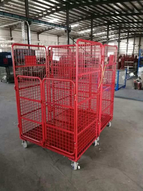 物流台车 提升仓储效率的关键设备——探访深圳市宁达仓储设备有限公司